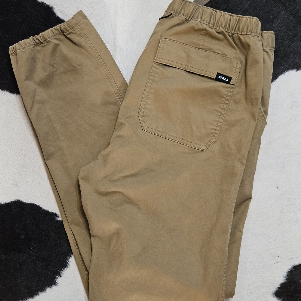 Men's prAna Brand Tan Sport Chinos Pants Size Medium